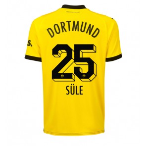Borussia Dortmund Niklas Sule #25 Replika Hjemmebanetrøje 2023-24 Kortærmet